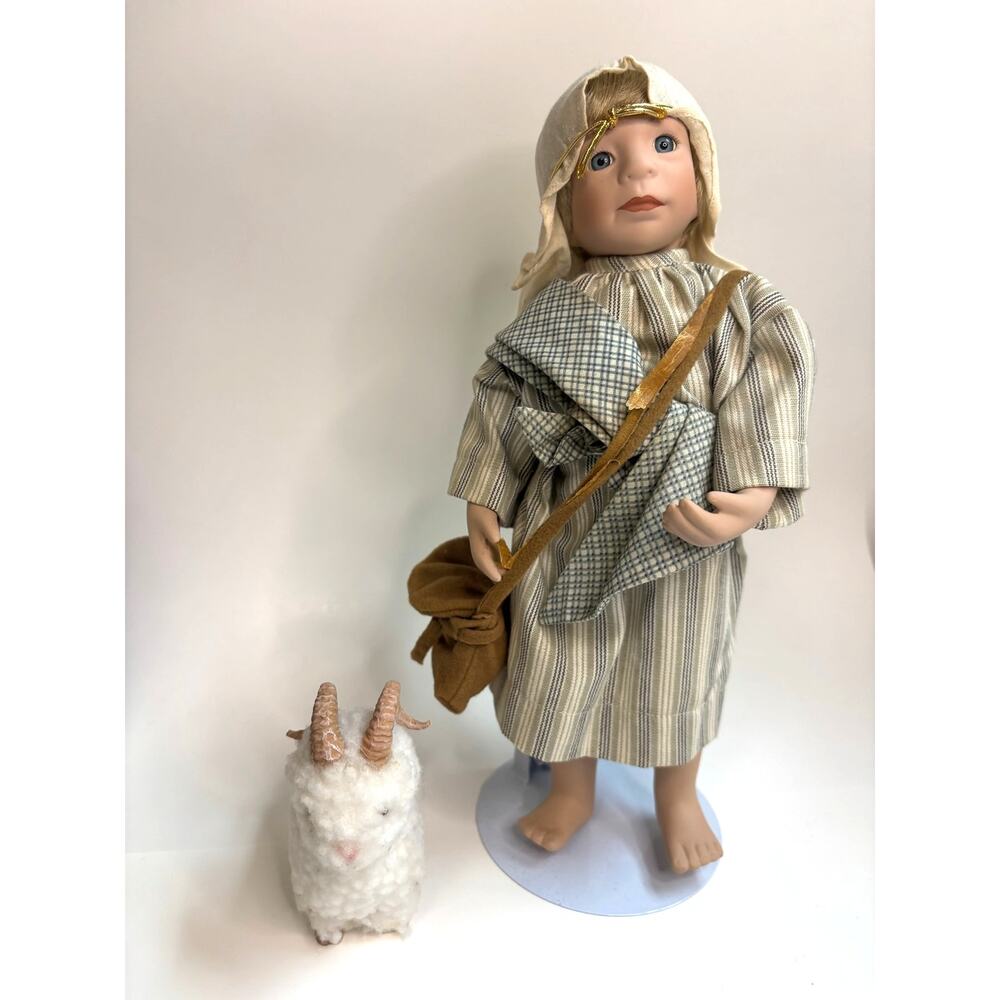 Ashton Drake Galleries Nativity Collection The 2nd Shepherd Boy Porcelain Figure